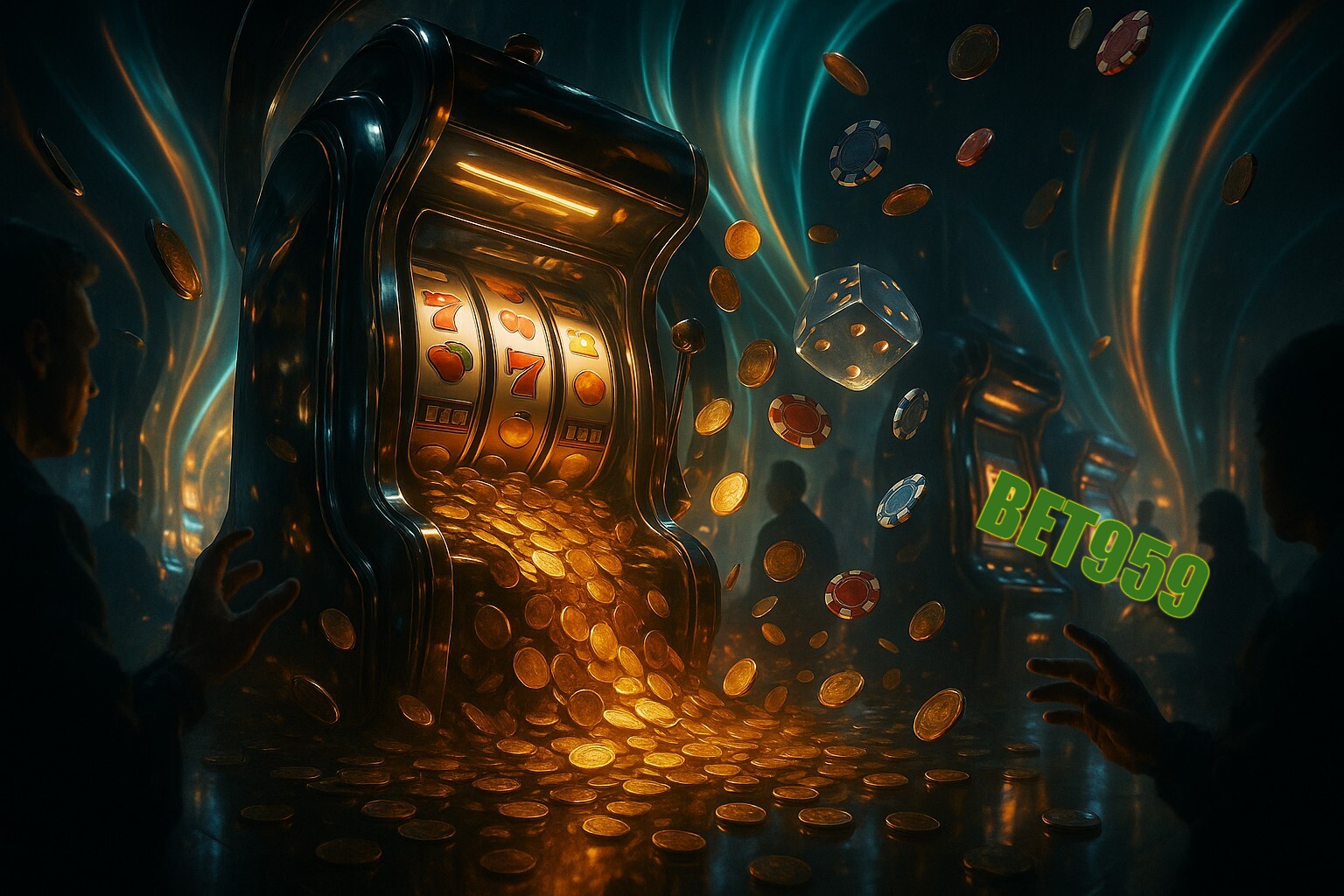 Diversos jogos de caça-níqueis